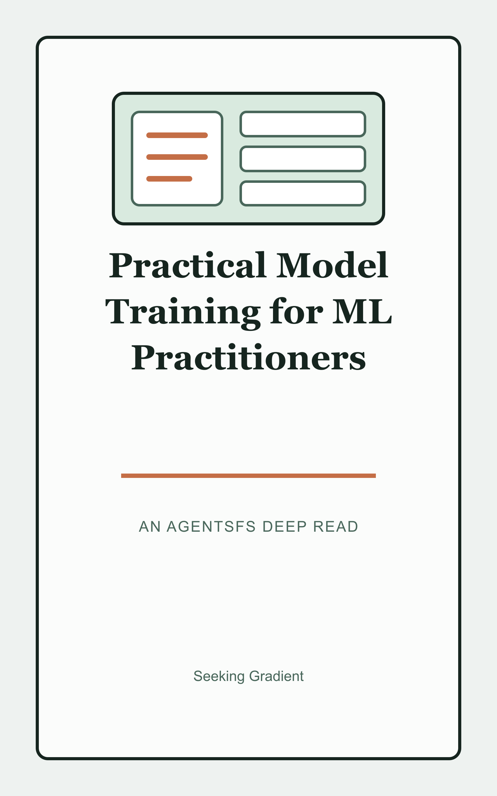 Cover of Practical Model Training for ML Practitioners